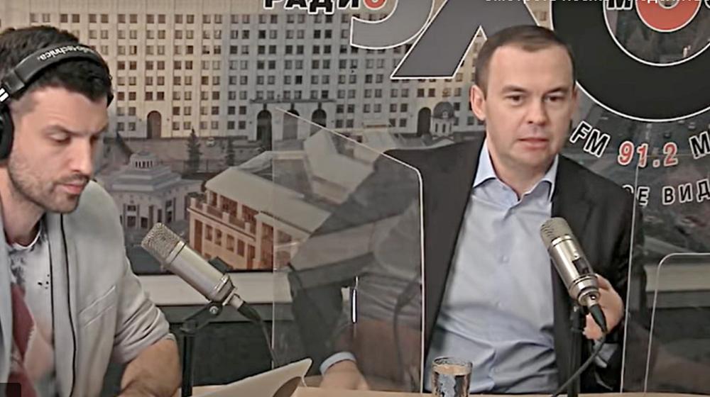Юрий Афонин в эфире «Эха Москвы»: КПРФ – единственная оппозиционная сила, которая имеет и развернутую программу, и опыт ее реализации