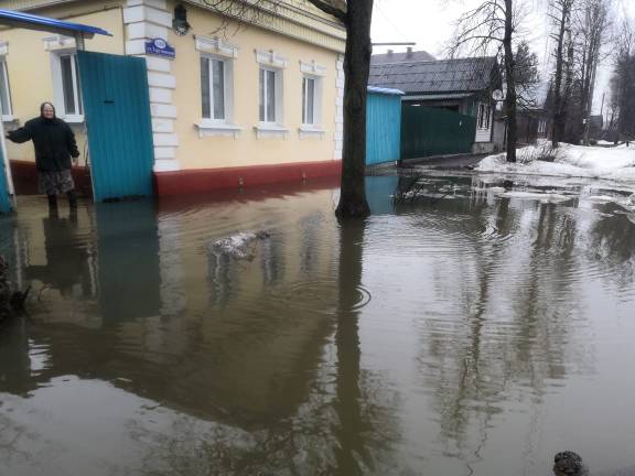 Калуга. Дом у реки или Тарутинский залив