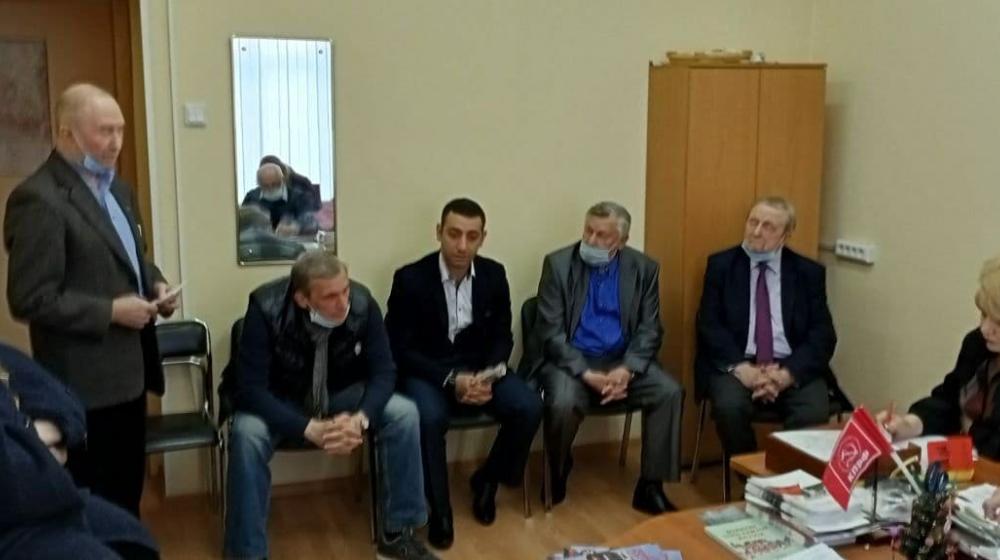 Москва. Нина Останина встретилась с активом Краснопресненского местного отделения КПРФ