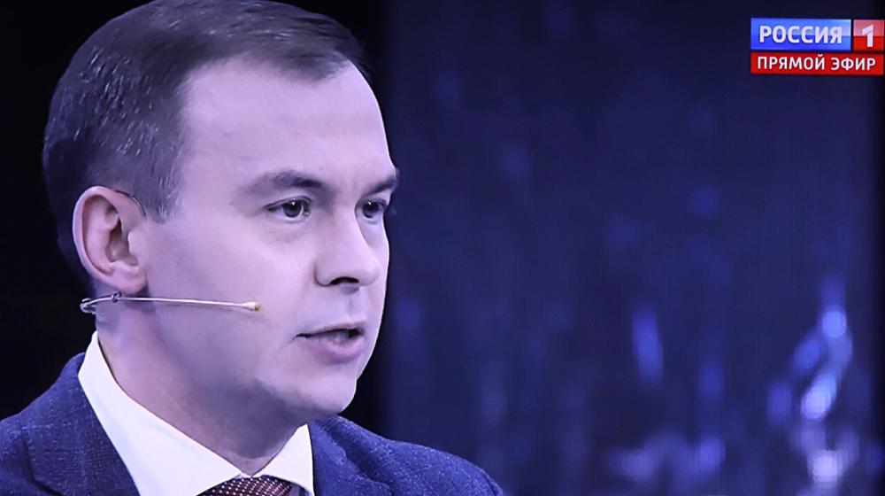 Юрий Афонин в эфире «России-1»: КПРФ снаряжает на Донбасс 90-й гуманитарный конвой, а общая масса отправленных грузов – уже более 10 тысяч тонн