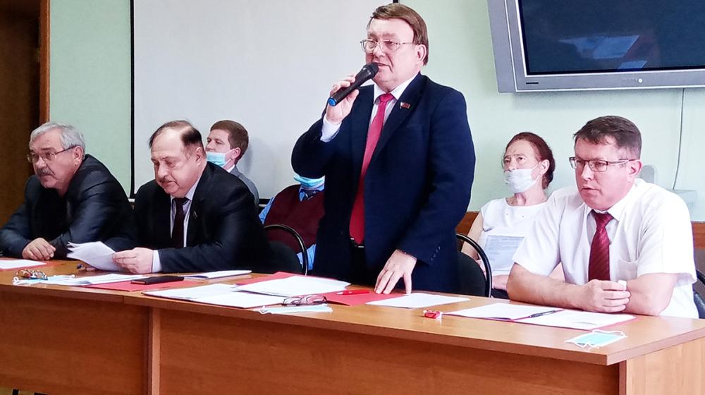 Прошел пленум Курского областного отделения КПРФ