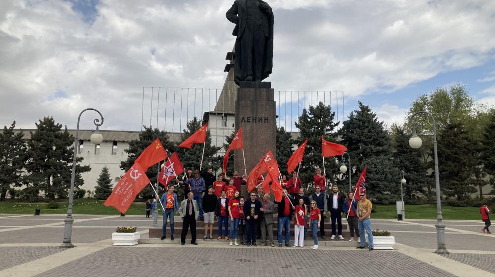 Красный первомай в Астрахани
