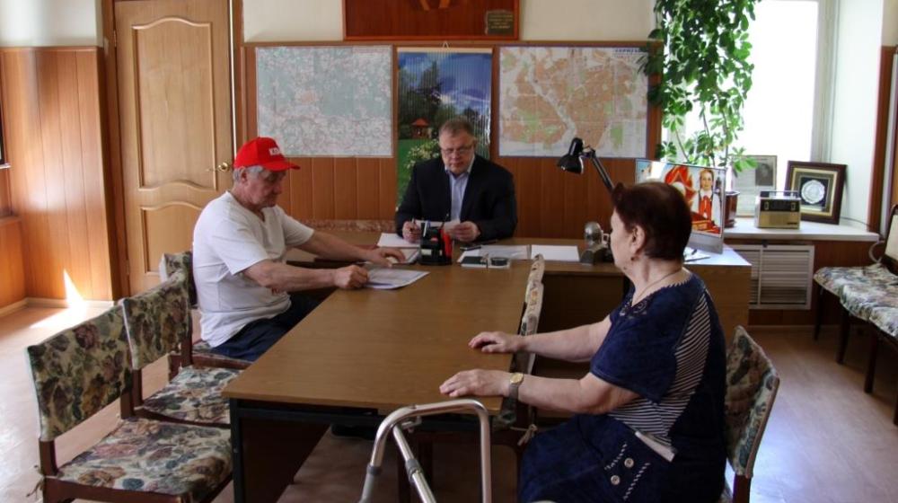 Московская область. Депутат-коммунист Александр Наумов провёл приём населения в г.о. Серпухов