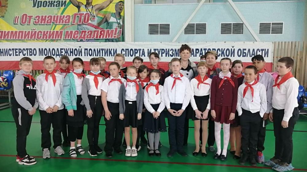 Саратовская область. В Турках состоялся приём в пионеры