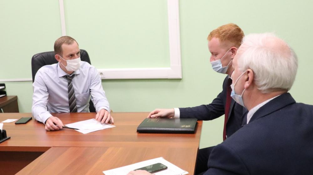 Денис Парфенов: «Провели встречу с Префектом СВАО»