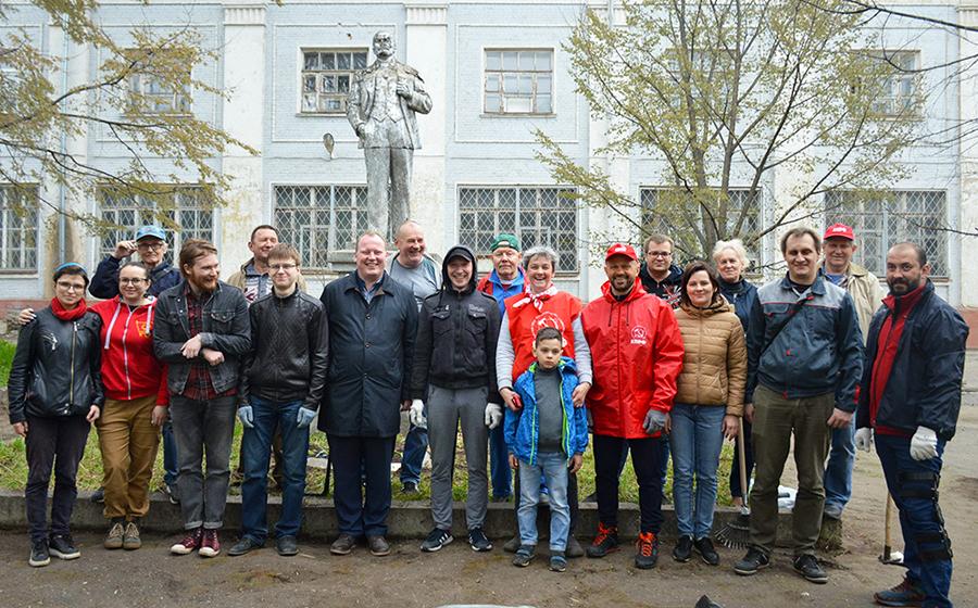 Рабочий визит Романа Лябихова в Иваново накануне Дня Великой Победы