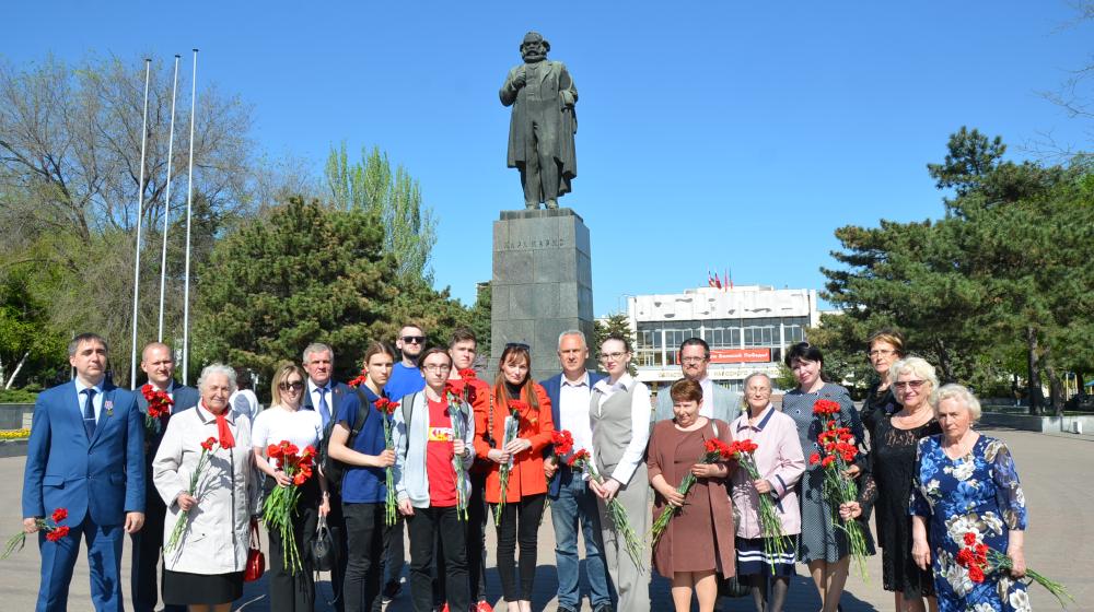 Ростовское областное отделение КПРФ отметило день рождения К.Маркса