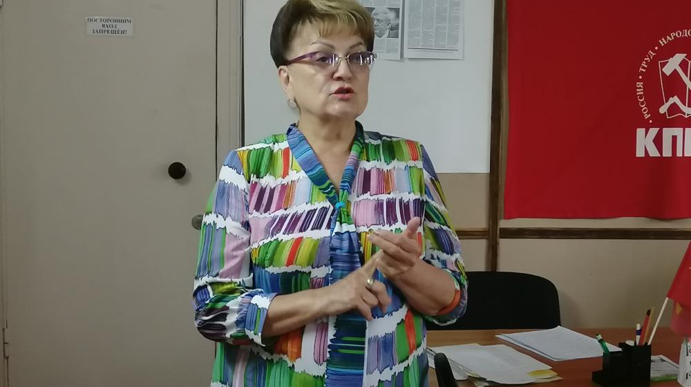 Саратовская область. Ольга Алимова встретилась с представителями общественной организации "Дети войны"