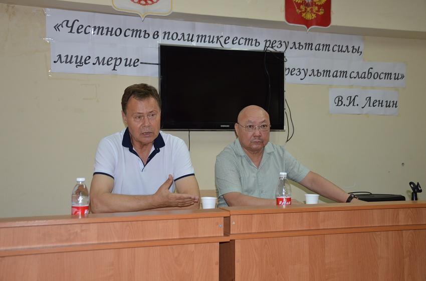 Встречи депутата Госдумы, секретаря ЦК КПРФ Николая Арефьева с  жителями Калмыкии