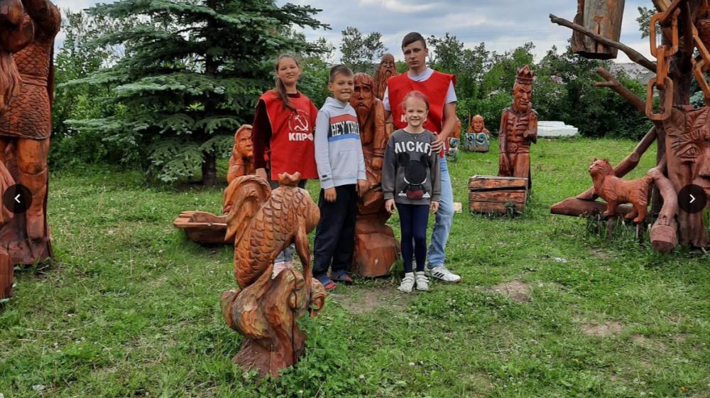 Нижний Новгород. В Большом Болдино открылся городок с персонажами сказок А.С. Пушкина