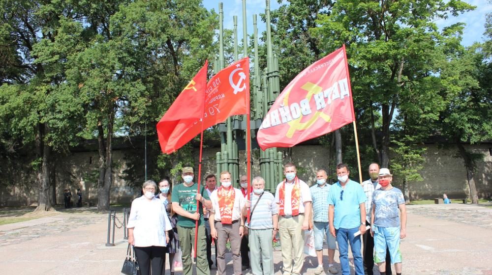 День памяти и скорби в Пскове