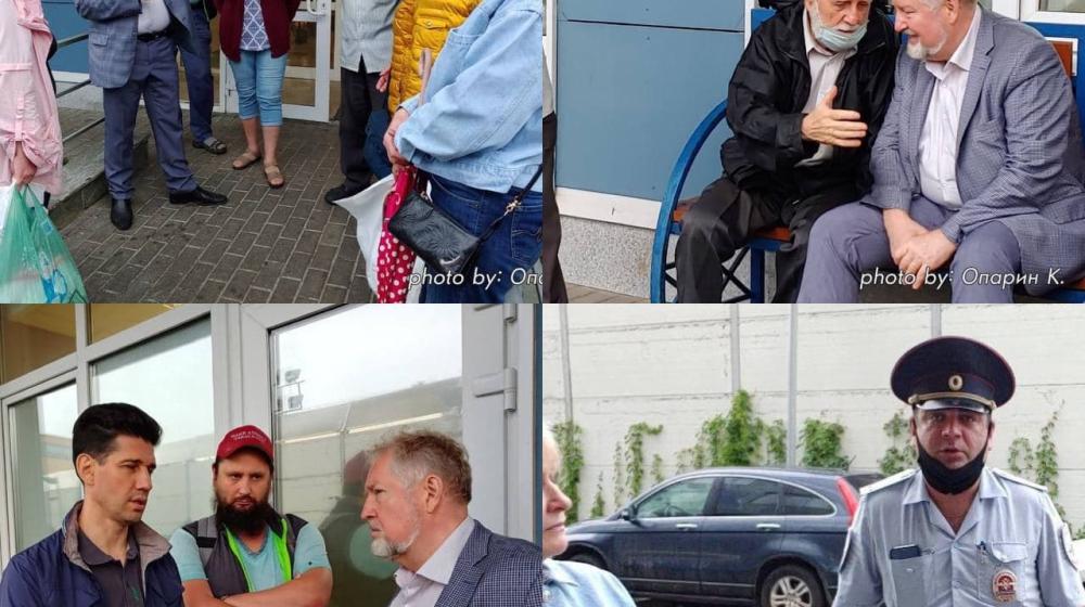Москва. «Народная приемная» КПРФ в ВАО. Встречи на Мироновской, закрытие единственной поликлиники и неожиданный интерес полиции