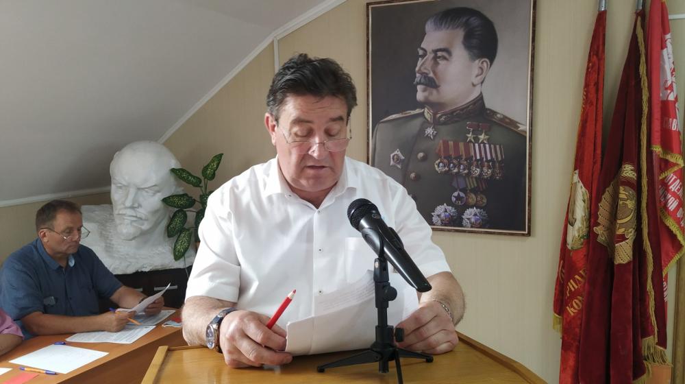 Лидер ставропольских коммунистов Виктор Гончаров: Курс крайкома  - восстановление социальной справедливости!