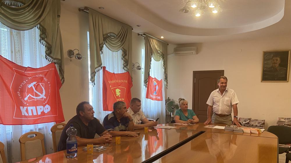 Состоялся рабочий визит Александра Тарнаева в Керчь
