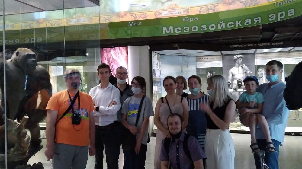 Активисты РУСО совершили обзорную экскурсию в Государственный Дарвиновский музей в городе Москве