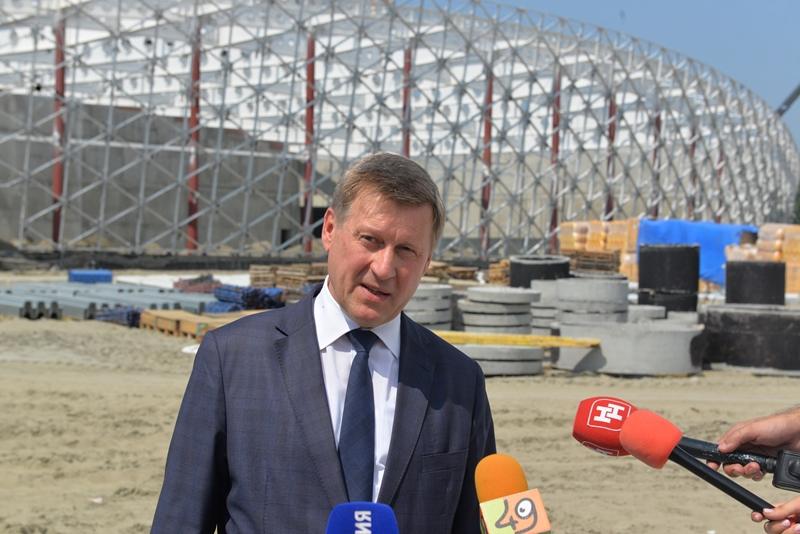 Анатолий Локоть дал старт новому семестру студотрядов