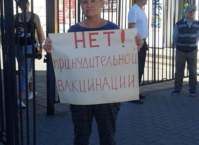 Тамбовская область. К пикетчикам присоединился Кирсанов