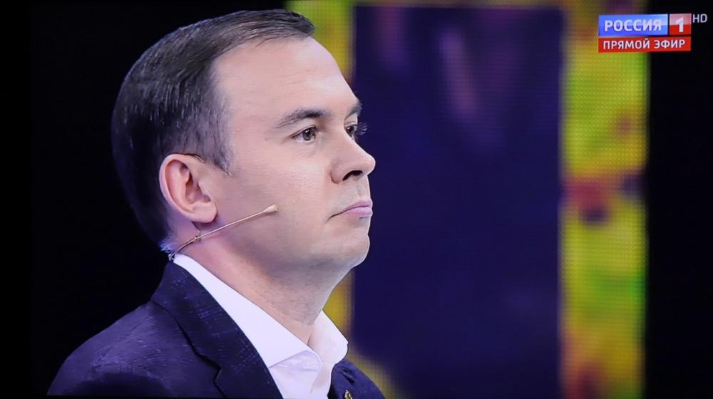 Юрий Афонин на «России-1»: «Международный капитал боится, что народ объединится и скинет буржуев»