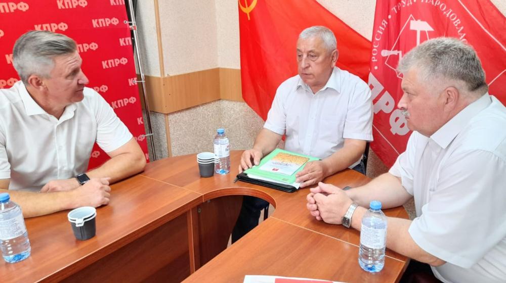 Завершилась поездка Николая Харитонова по Курганской области