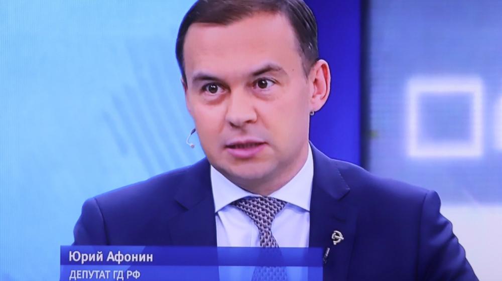 Юрий Афонин на Первом канале:  Все, что еще работает на Украине, сделано в СССР