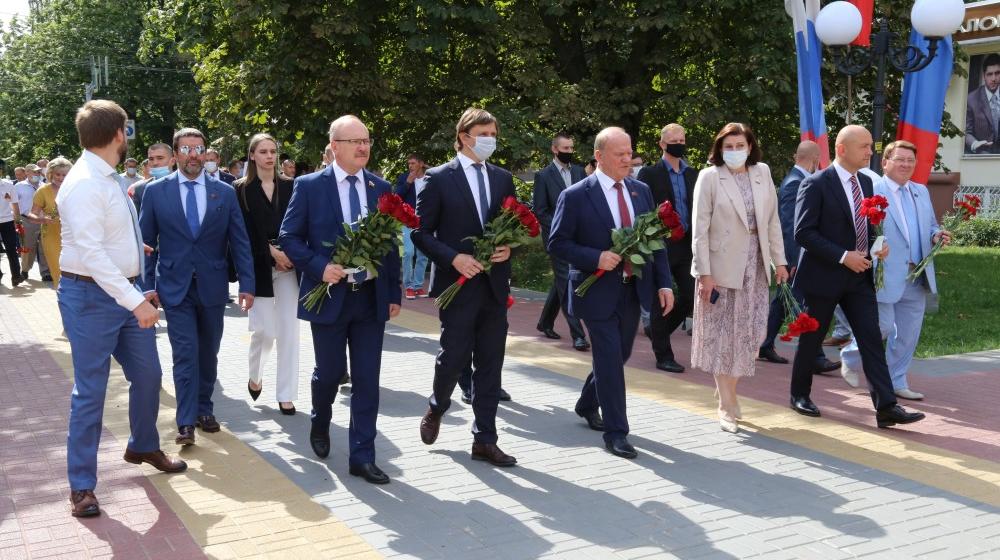Г.А. Зюганов принимает участие в торжественных мероприятиях в Орле