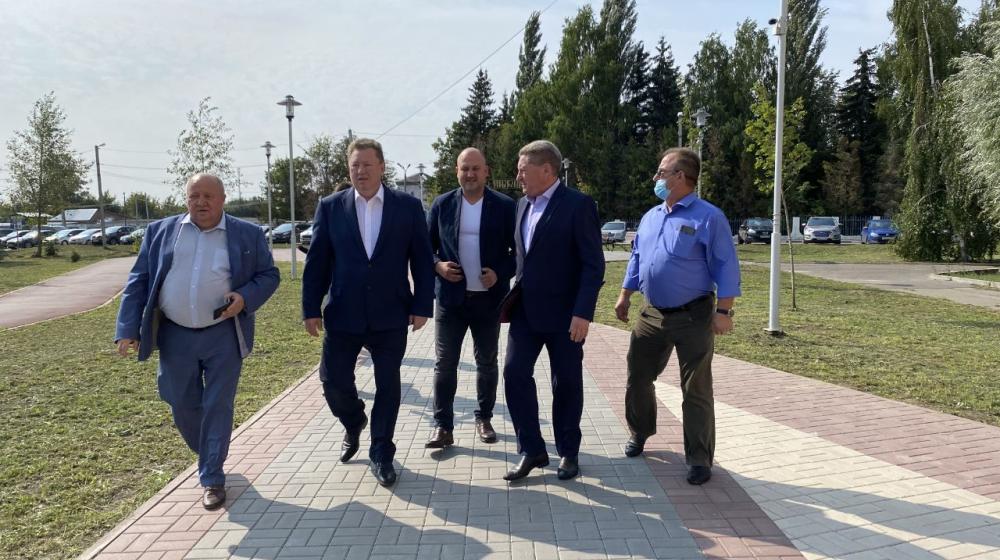 Начался рабочий визит зампреда ЦК КПРФ Владимира Кашина в городской округ Луховицы