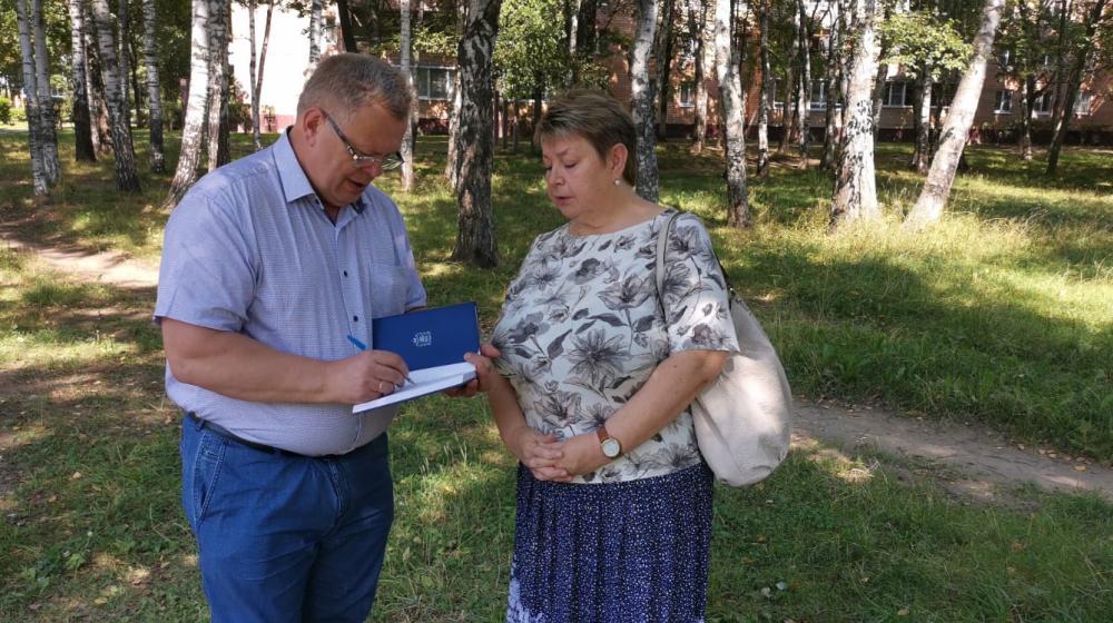 Московская область. Депутат-коммунист Александр Наумов провел встречи с жителями города Ступино