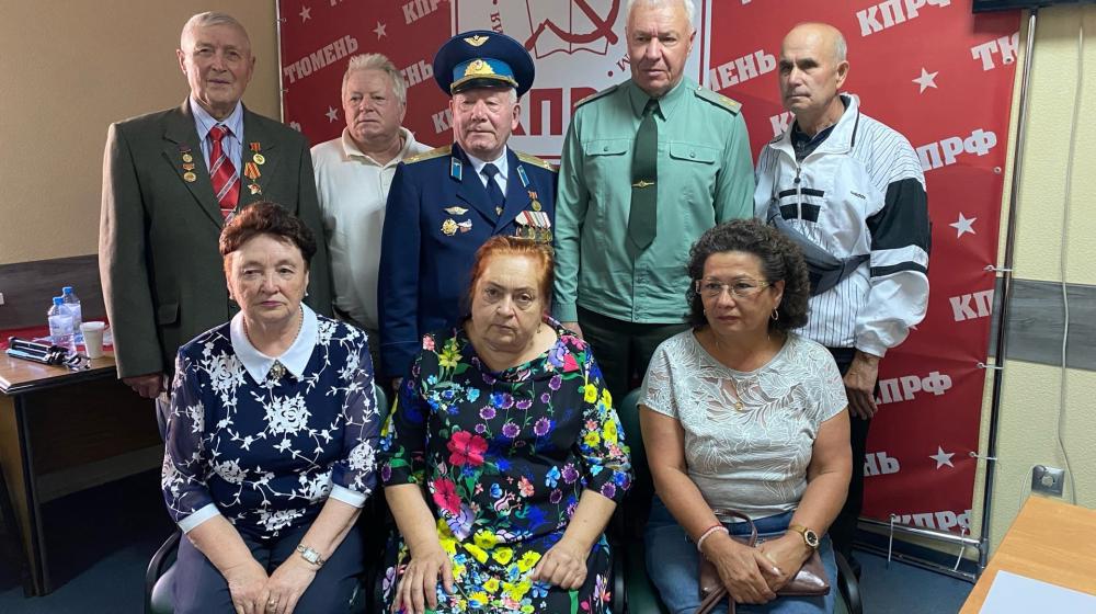 Встречи В.И. Соболева в Тюмени