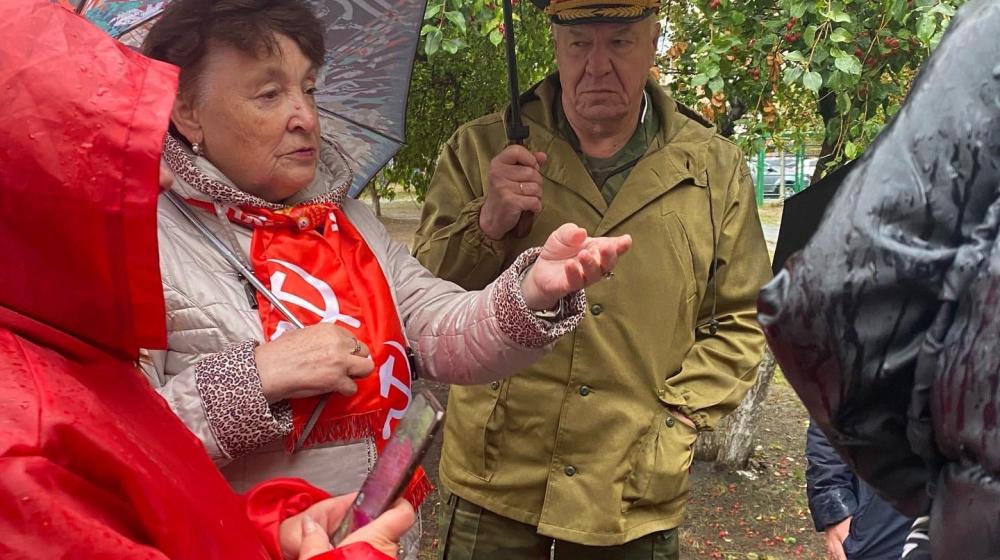 Тюменская область. Встреча под дождем
