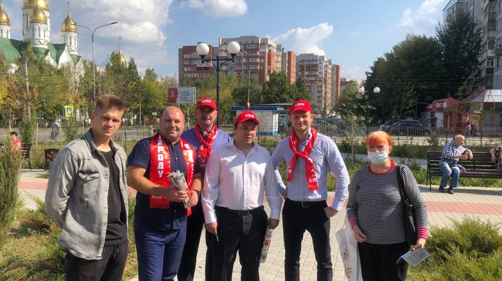 Рязанская область. КПРФ: не сбавляя темпов агитационной работы…