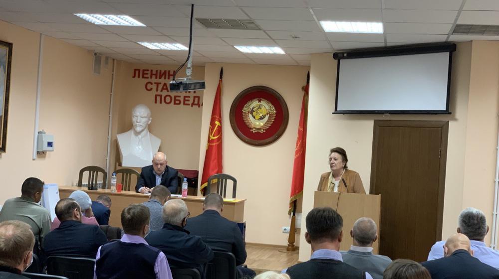 В Сталинградском обкоме КПРФ прошел Совет первых секретарей Волгоградской области