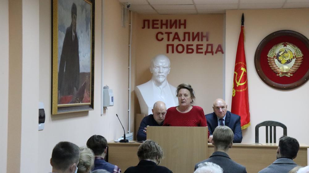 В Сталинградском обкоме прошло политзанятие по технологии избирательной системы