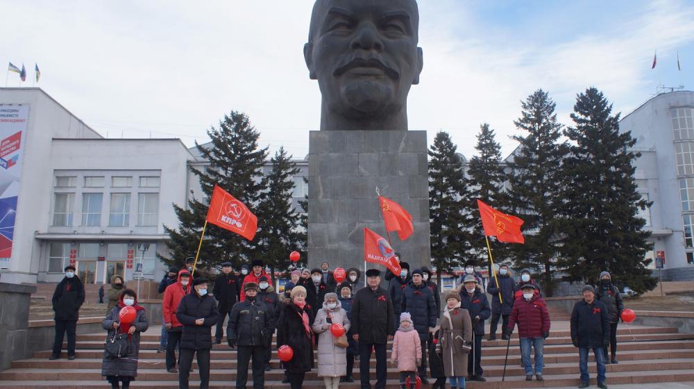 В Бурятии отметили 104-ю годовщину Великой Октябрьской социалистической революции