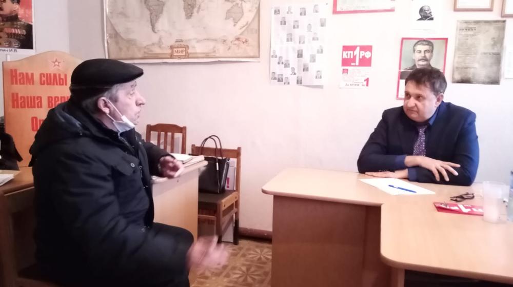 В Волгограде и области прошел единый день приема граждан депутатами-коммунистами