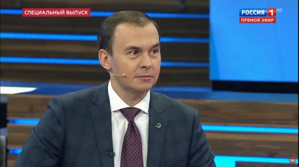 Юрий Афонин в эфире «России-1»: КПРФ отстоит народные предприятия