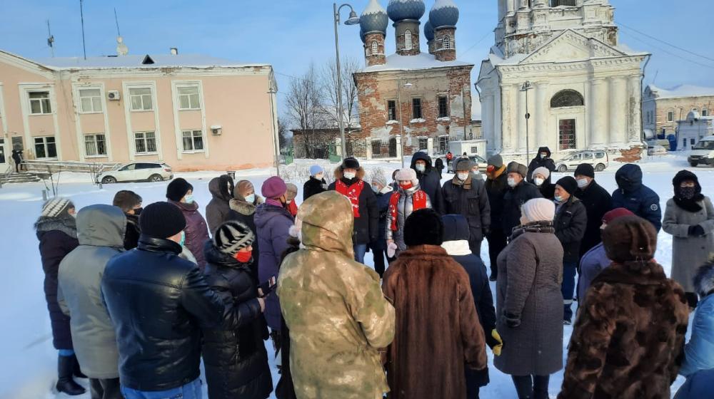 Ивановская область. Депутаты КПРФ на народном сходе в городе Юрьевец приняли наказы избирателей в связи с «оптимизацией» здравоохранения