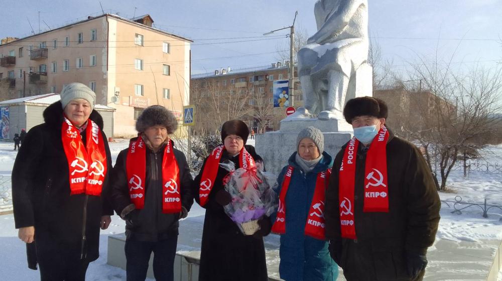 Республика Бурятия. Ленин навсегда останется в памяти народа!