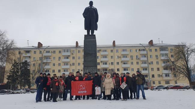 В Ростовской области прошли акции, посвященные памяти В. Ленина