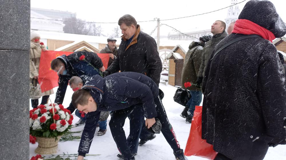 Воронежская область. Будем верны заветам Ленина!