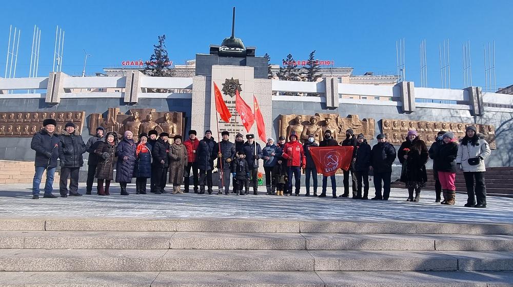 Коммунисты Бурятии провели героико-патриотическую декаду