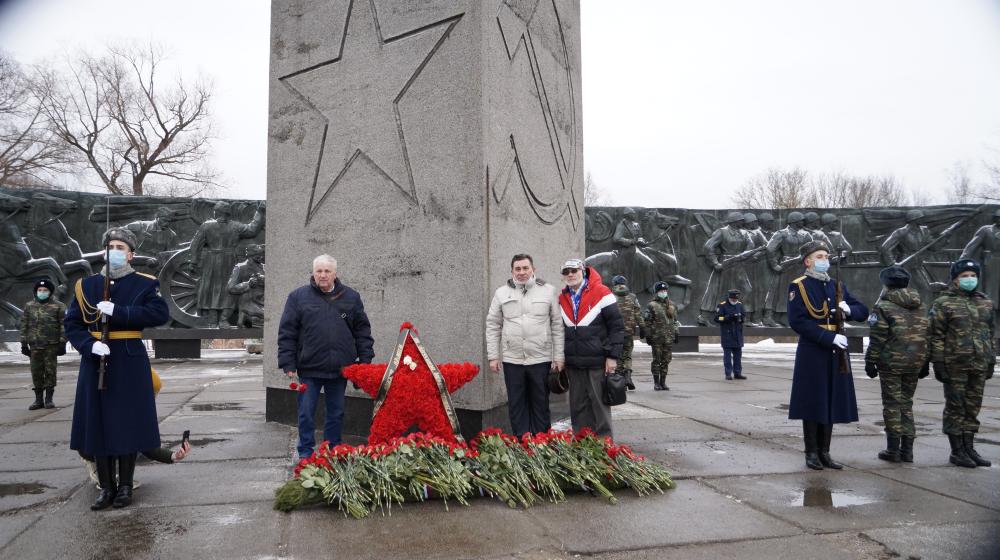 В Псковской области отметили День рождения Красной Армии