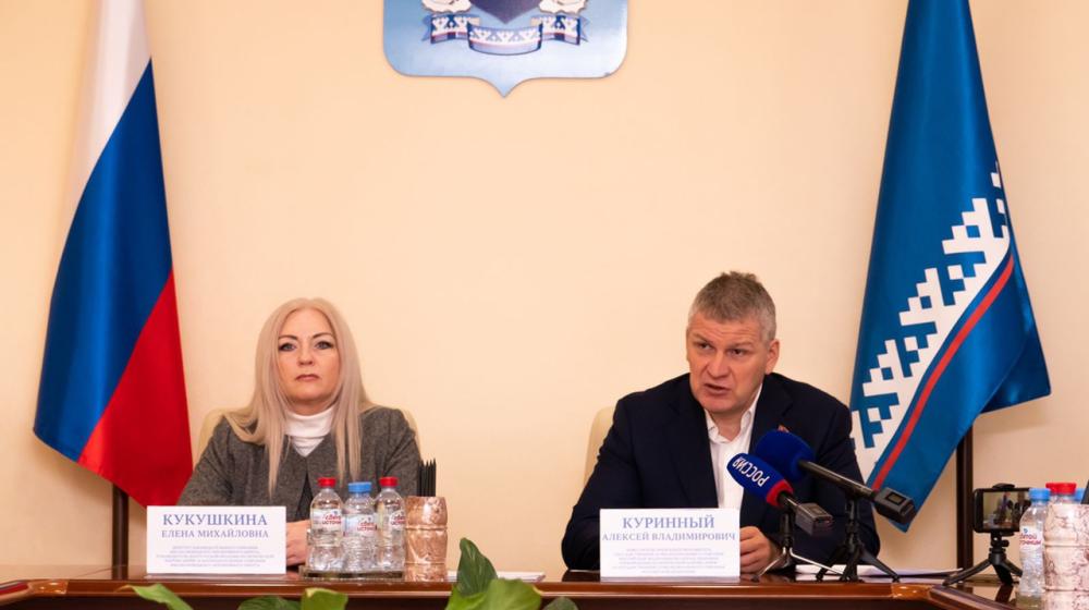 Репортаж о рабочей поездке А.В. Куринного на Ямал