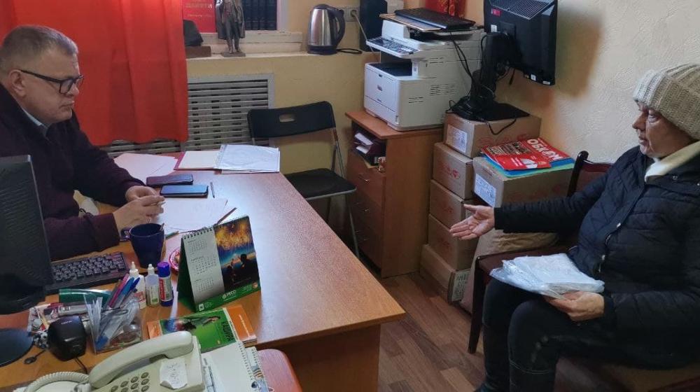 Московская область. Депутат-коммунист Александр Наумов провел приём граждан в городском округе Кашира