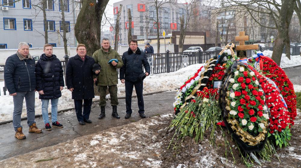 Н.Н. Иванов принял участие в траурной церемонии захоронения земляка