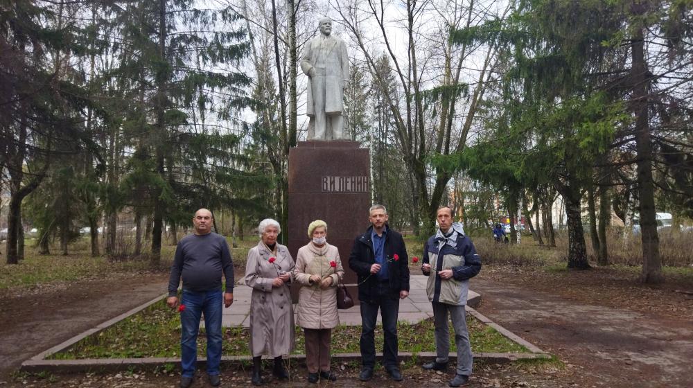 Пензенские коммунисты отпраздновали 152ю годовщину со дня рождения В.И. Ленина