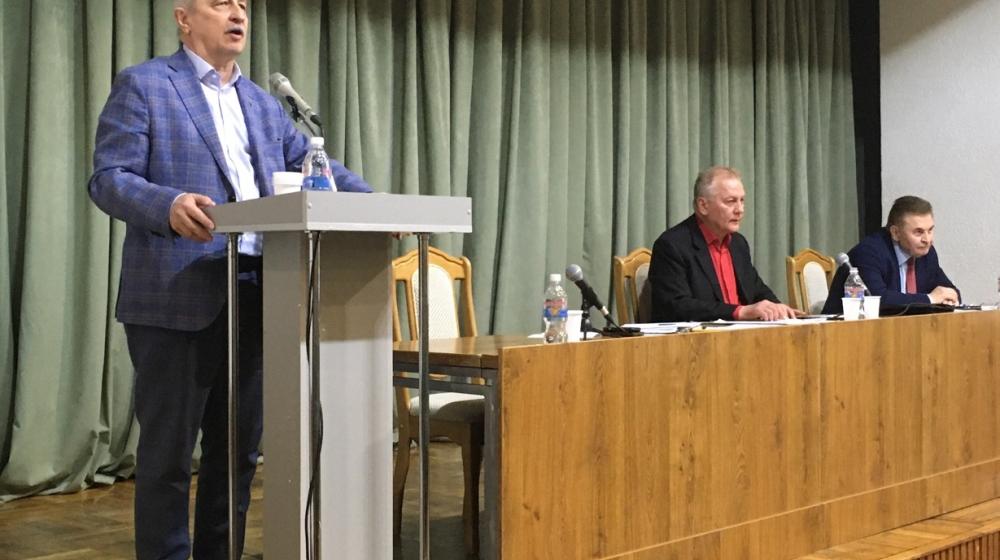 Краснодарский край. Коммунист-депутат Госдумы Н.И. Осадчий: Уроки народного губернатора Кондратенко созвучны антикризисной программе КПРФ!