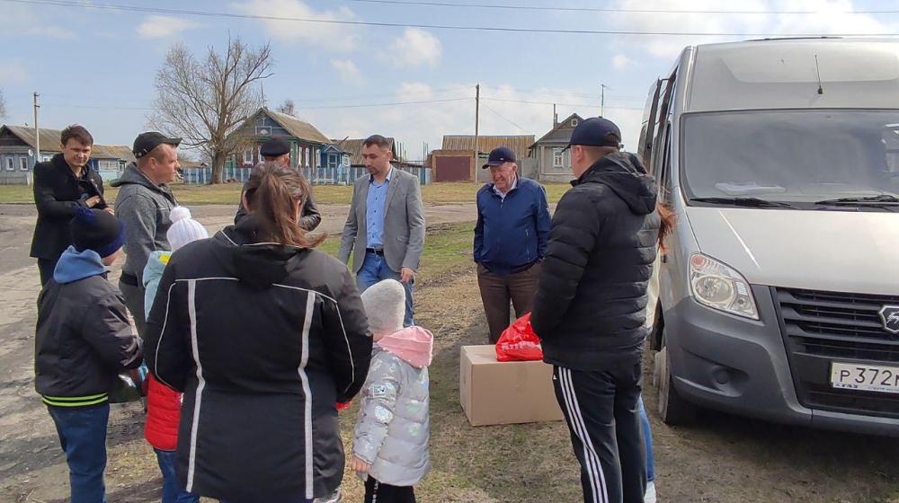 Пензенская область. Оказание социальной помощи малообеспеченным семьям продолжается