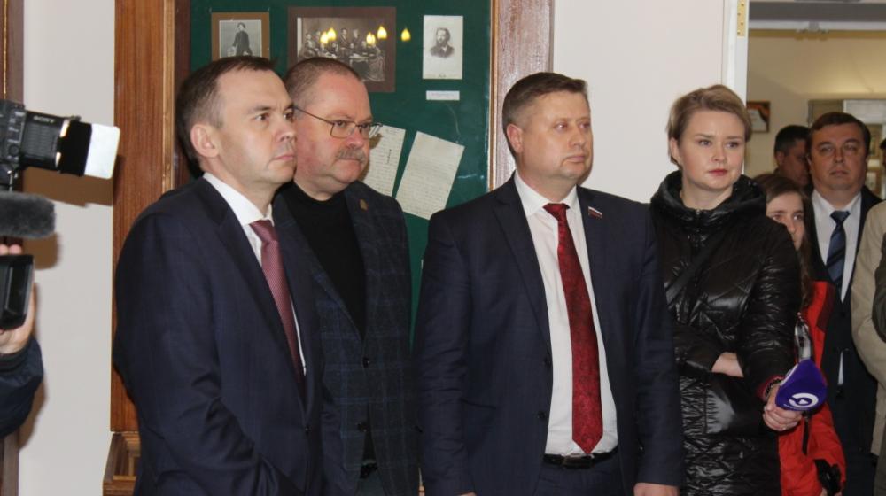 Юрий Афонин и Олег Мельниченко посетили Музей И.Н. Ульянова в Пензе