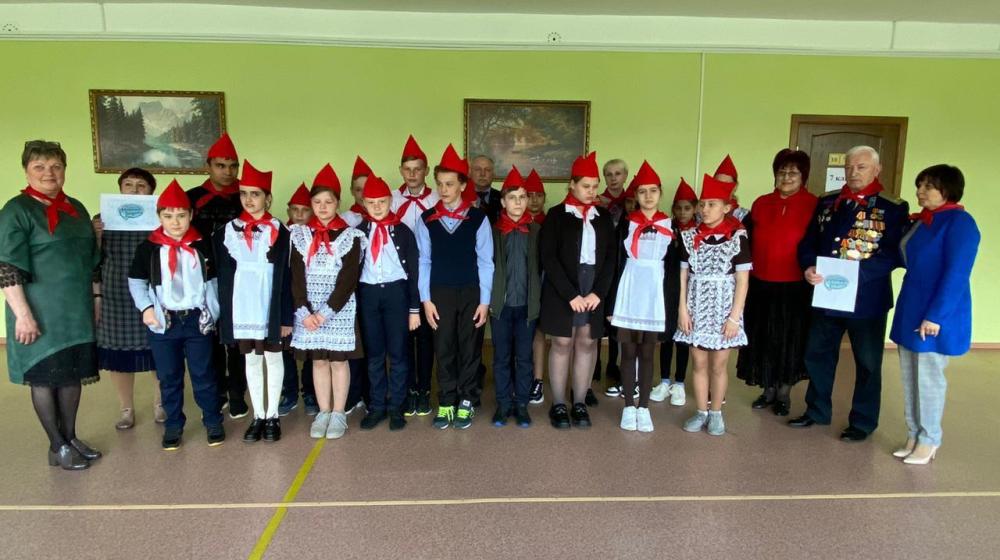 В городе Сасово Рязанской области состоялось пионерское мероприятие «Диалог поколений»