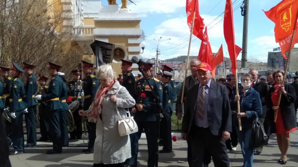 Коммунисты Читы почтили память участников Великой Отечественной войны